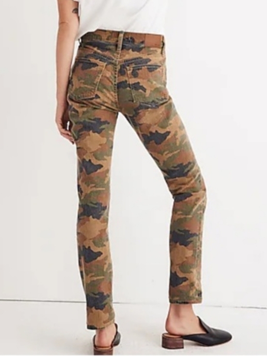 Madewell Denim - Madewell High-Rise Slim Boyjean in Bunny Camo Print - Size 26 - RARE